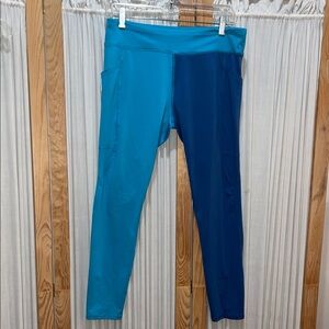 Athletic Kids Vibrant Blue Leggings